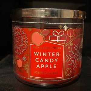 Bath & Body Works Candle: Winter Candy Apple